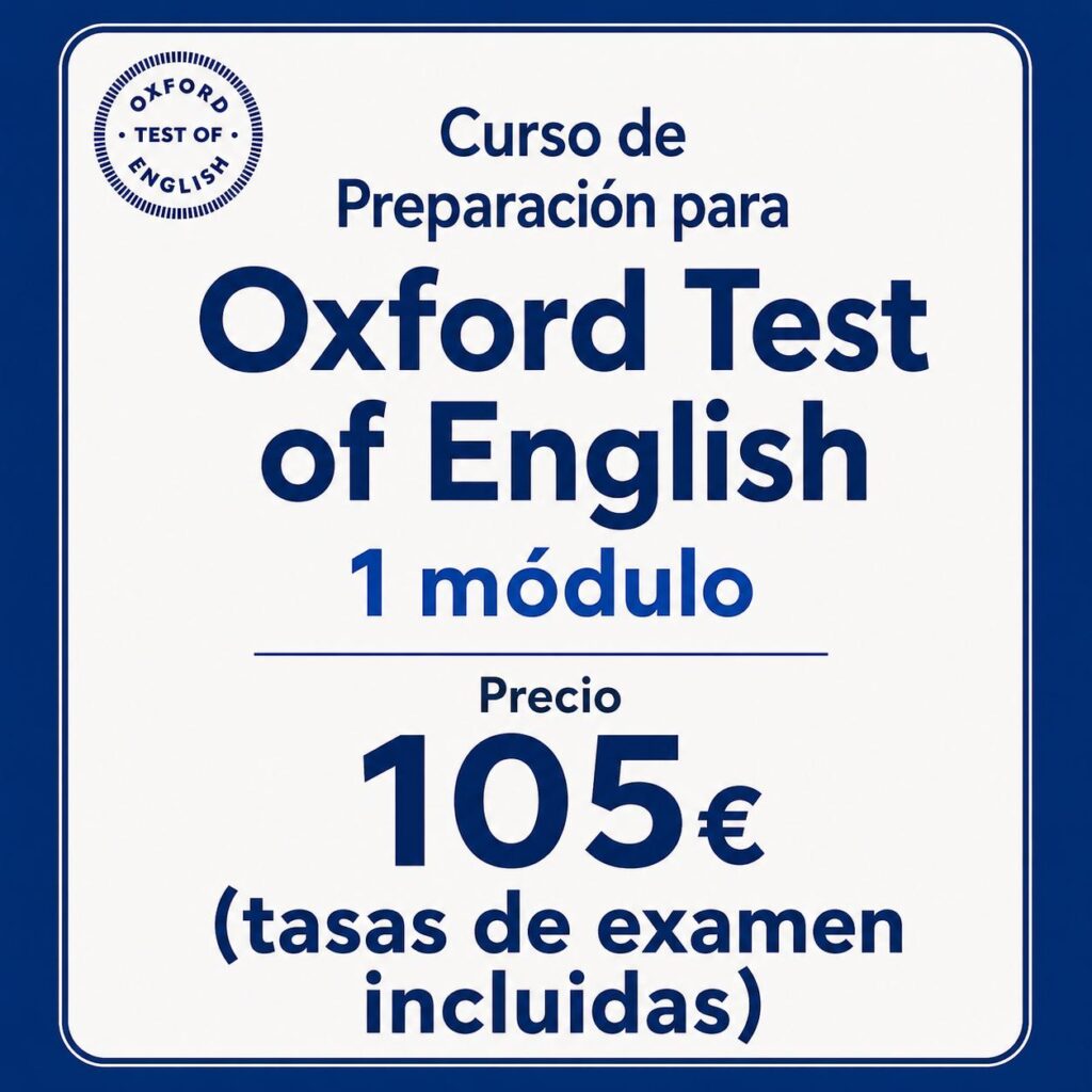 curso oxford test of English
